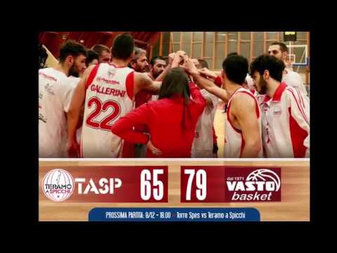 Teramo a Spicchi vs Vasto Basket - Highlights - 1/12/2018