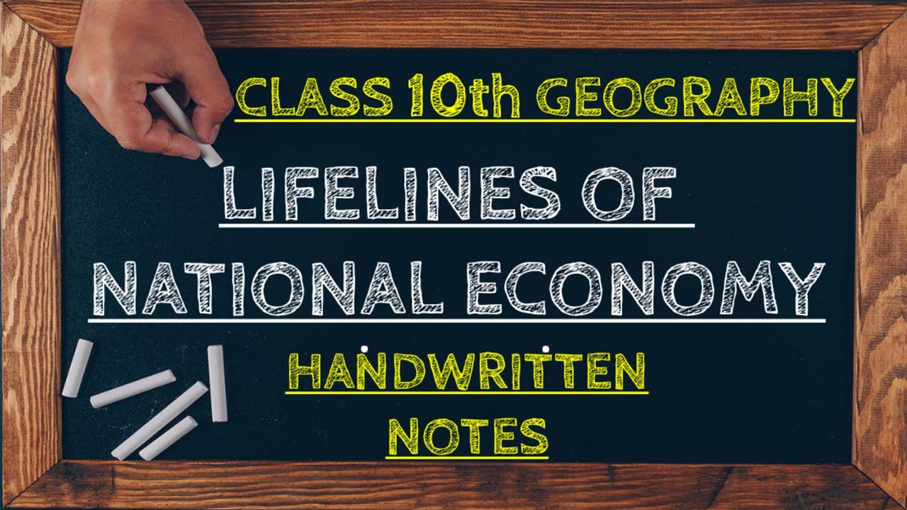 Lifelines of National Economy Class 10 Geography hand notes in English #shorts #notes #class10 #cbse