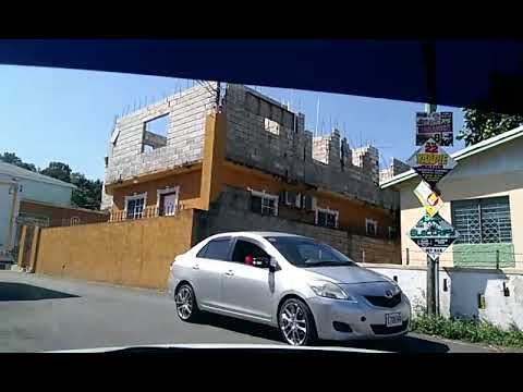 Driving in Great Pond in Ocho Rios Saint Ann Jamaica