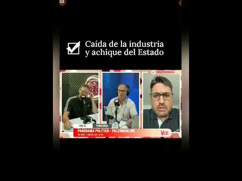 Crisis de producción y consumo en Río Tercero, Córdoba. El concejal Pedro Bossa lo describe. #arg