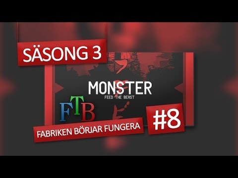 DualDGaming spelar FTB - Monster Modpack - S03 E08 - Fabriken Börjar Fungera