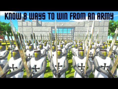 KNOW 8 WAYS TO WIN FROM AN ARMY - ANIMAL REVOLT BATTLE SIMULATOR