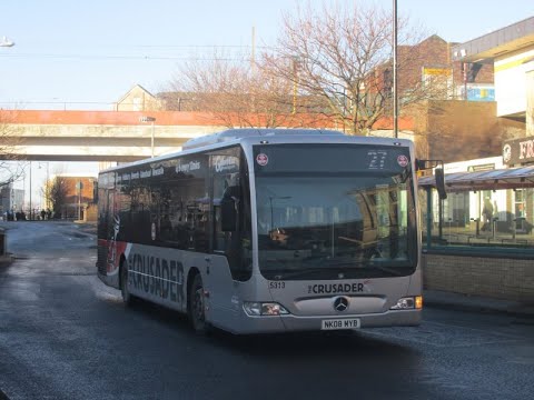 Go North East 5313 NK08MYB on 27 to South Shields 20181228