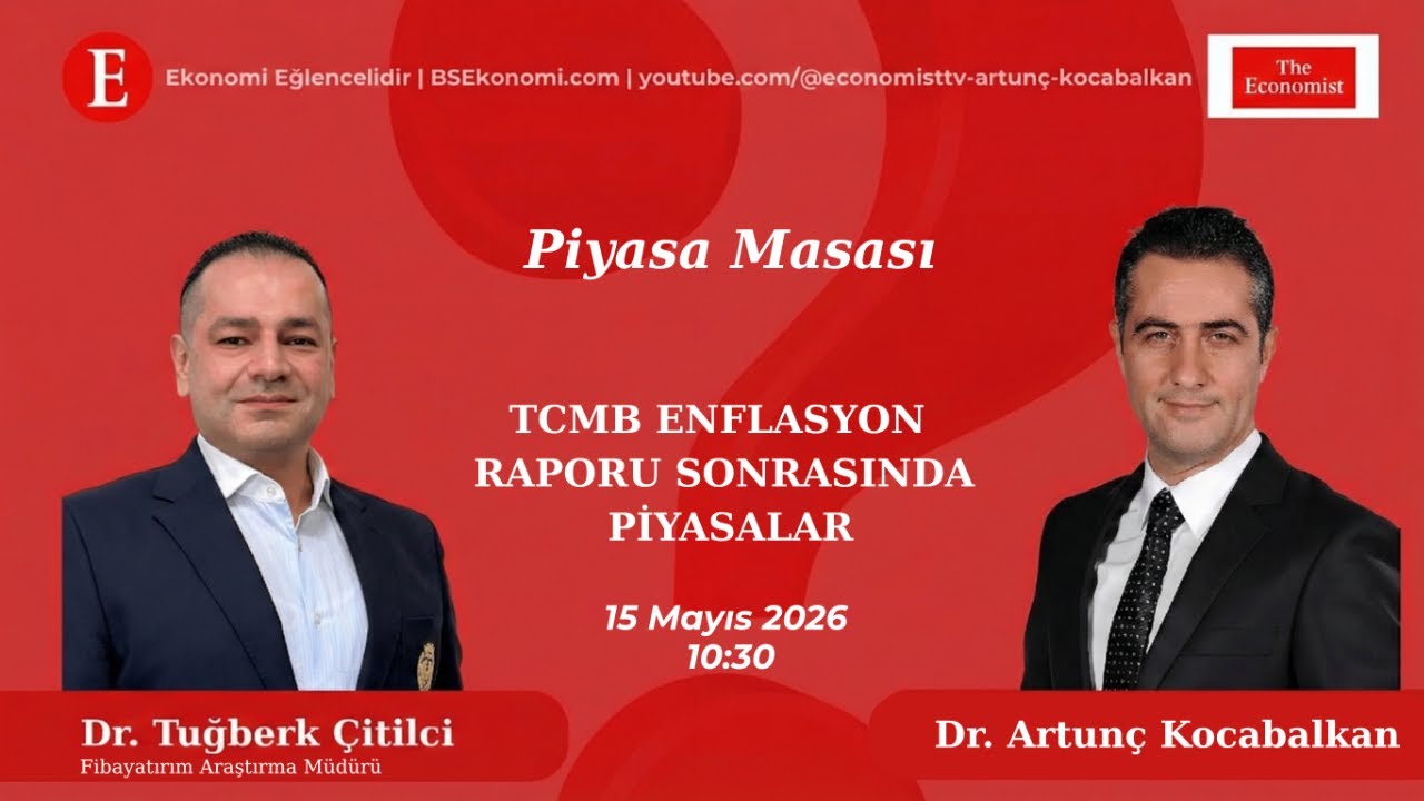 TCMB ENFLASYON RAPORU  SONRASINDA PİYASALAR