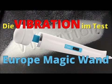 Europe Magic Wand -  Die Vibration im Test - Der Massagestab im Test