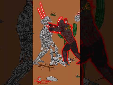 Shadow Strike 3 | Samurai Vs Terminators | Short 6 #animatedwarfare #terminator #shorts