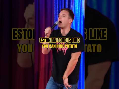 Ari Matti On American Food Vs Estonian Food!  #arimatti #standupcomedy #foodcomparison