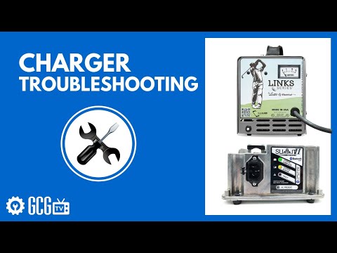 Part of a video titled Golf Cart Charger Troubleshooting Guide | ASK DAVE | Golf Cart Garage