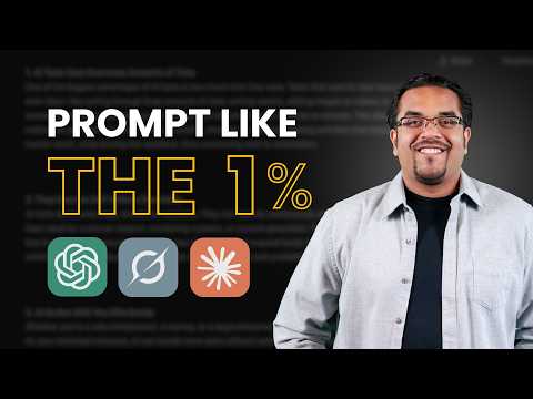 MASTER Prompt Engineering In 10 Minutes - Complete Guide 2025! (ChatGPT, Claude, Grok)