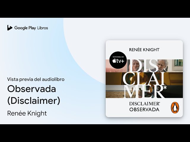 Vídeo relacionado con Observada (Disclaimer)