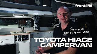 Download lagu Take a look inside one of our latest Frontline Toyota HiAce campervan conversions! mp3