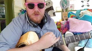 HIGH1X - blackbear // easy guitar tutorial beginner lesson