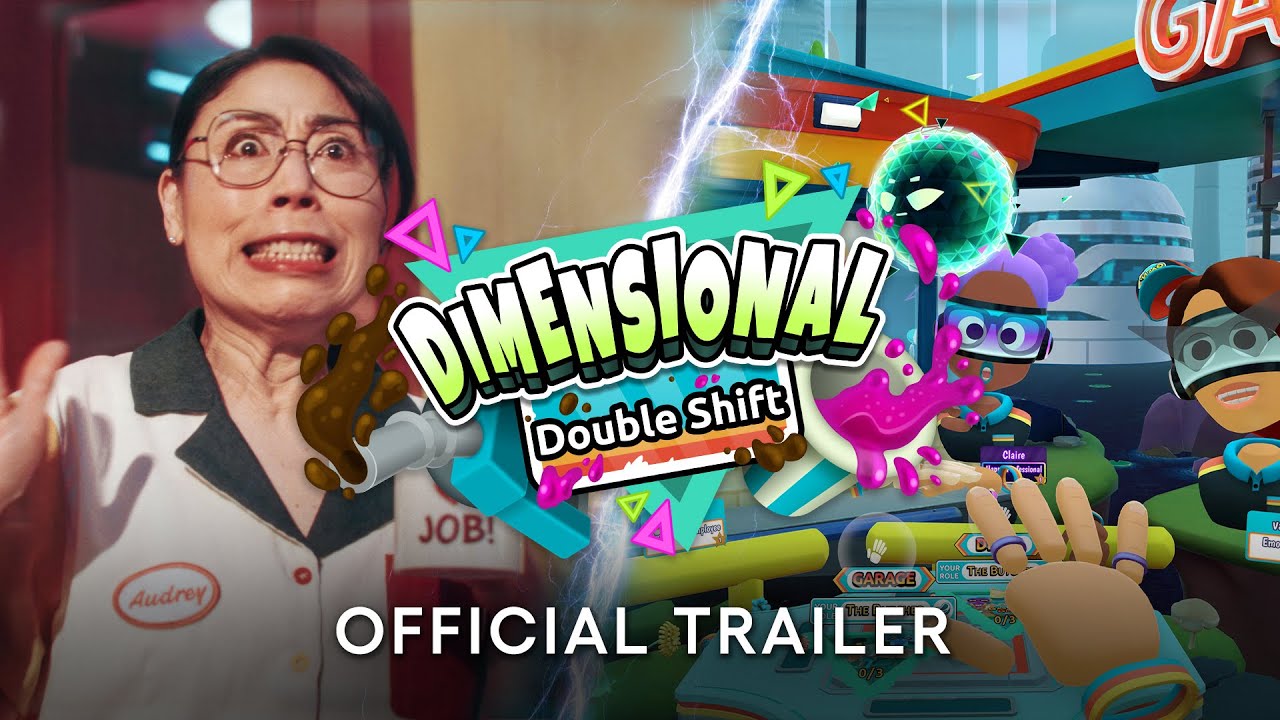 Dimensional Double Shift launch trailer showing multiplayer VR gameplay