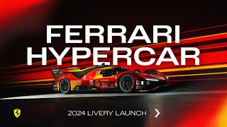 Introducing our Ferrari 499P for 2024