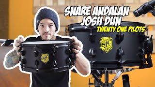 Video thumbnail for Snare Andalan Josh Dun - Twenty One Pilots | SJC Crowd Josh Dun Signature Snare 14x6,5 by Chordozora Anugerah Perkasa