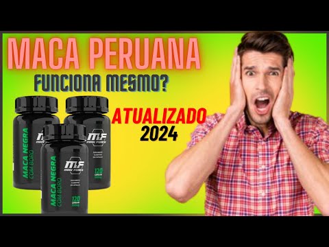 MACA PERUANA NEGRA COM BORO FUNCIONA? (!!!ALERTA URGENTE 2024!!!) Maca PERUANA Negra É BOM?