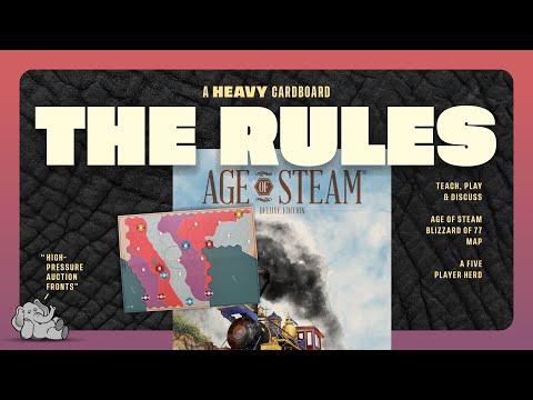 Age of Steam: Blizzard of '77 - The Rules by Heavy Cardboard