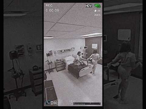 Why did she wake him like that? #nurse #camera #surveillance #cctv #caught