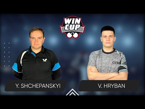 20:30 Yurii Shchepanskyi  - Vadym Hryban West 5 WIN CUP 28.01.2024 | TABLE TENNIS WINCUP
