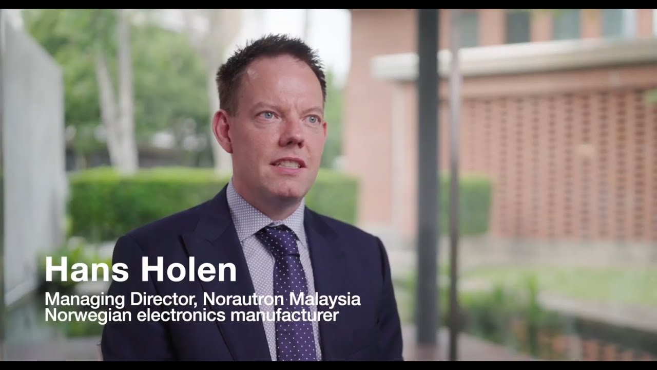 Hans Holen from Norautron on how global trade benefits the customer - With Norwegian subtitles