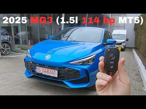 New MG3 2025 (1.5l 114 hp MT5) POV Test Drive
