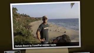 preview picture of video 'Varkala Beach - Varkala, Kerala, India'