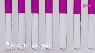 Saia para Berço Casinha dos Pássaros Pink | Ref: 61817