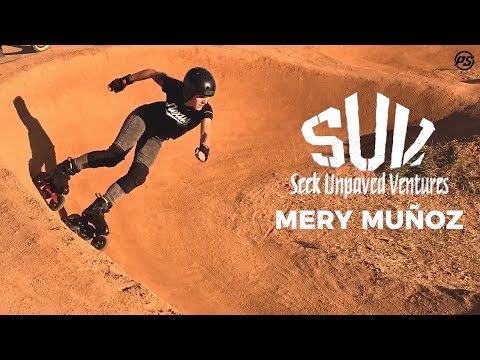 SUV skating with Mery Muñoz on METROPOLIS SUV skates