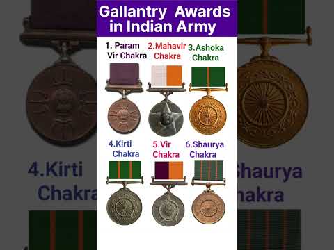 Gallantry Awards in Indian Army #shortsvideo #shorts #trending #short #gk #gallantryawards #viral