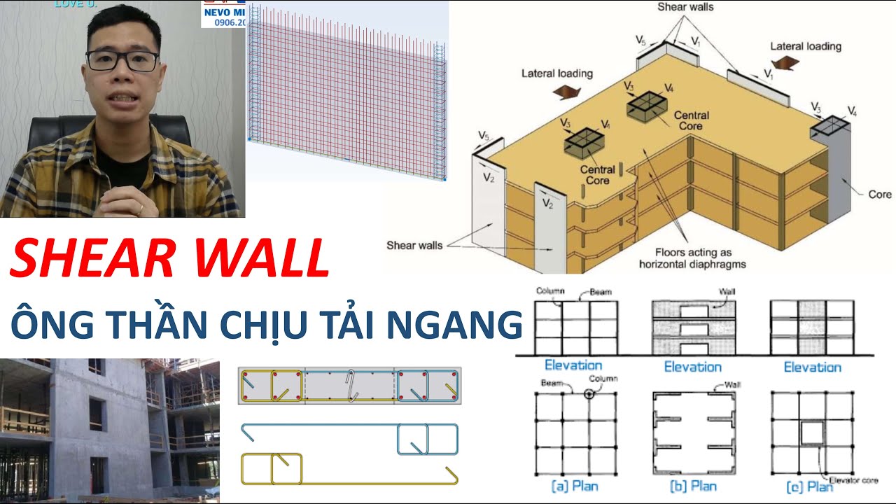[XÂY DỰNG] SHEAR WALL - ÔNG THẦN CHỊU TẢI TRỌNG NGANG