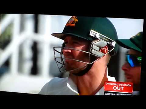 Michael Clarke catch review, first test Ashes 2013