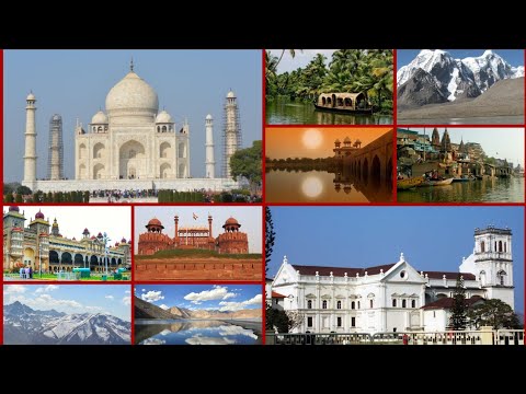TOP 10 BEST PLACES TO VISIT IN INDIA | TOURIST PLACES IN INDIA |  2018 |  HD |