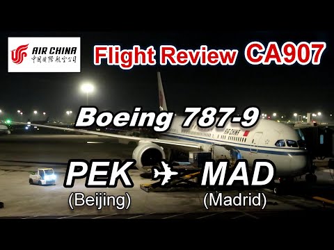 Miniatura YouTube dla Air China Boeing 787-9