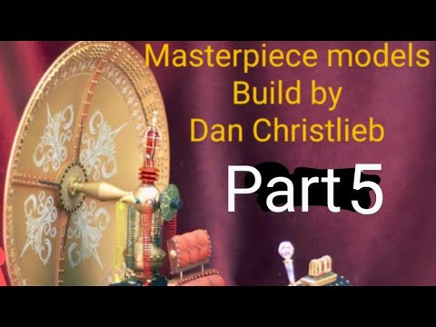 Masterpiece models 1/6 time machine Build by Dan Christlieb part 5