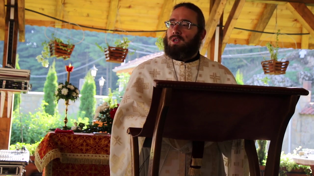 Беседа игумана Димитрија у 14. недeља по Духовима 2020