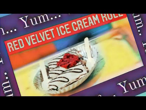 Red Velvet Ice Cream Roll / Shaikh Umme Habiba.