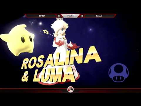 Smash 4 Paragon LA - Pools - BPOW (Wario) vs FALLN (RosaLuma)