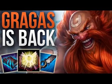 GRAGAS BUFFS IN PATCH 9.11 MADE HIM GOOD AGAIN | CHALLENGER GRAGAS JUNGLE GAMEPLAY | Patch 9.11 S9