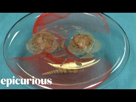 Joรซl Robuchon's Lobster Ravioli Using Turnip "Pasta"