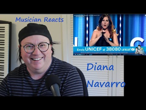 Reaction to Diana Navarro singing El Perdón