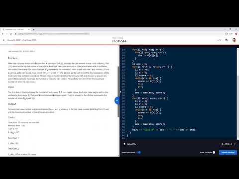 Google Kickstart - 2020 G