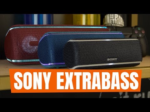 Портативная колонка Sony SRS-XB31 черный - Видео