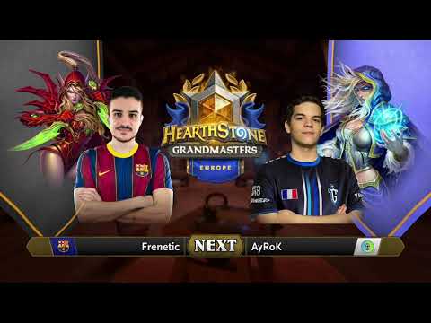 Frenetic vs AyRoK | 2021 Hearthstone Grandmasters Europe | Decider | Season 1 | Week 7