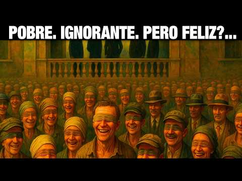 El PLAN MAESTRO: Mantenerte POBRE, IGNORANTE Pero FELIZ
