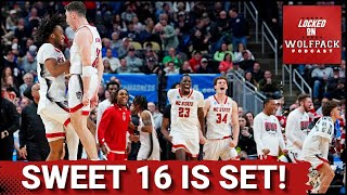 The Sweet 16 is Set, NC State Basketball Stays Dancing in March Madness | NC State Podcast