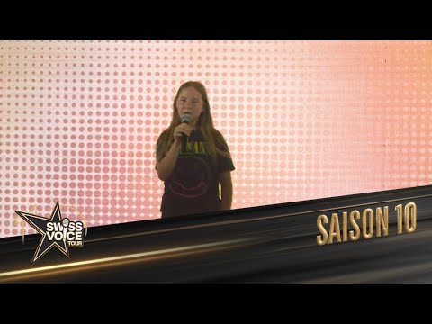 Lilou 12 ans - Swiss Voice Tour 2025, Prilly Centre