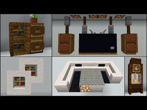Ultimate Living Room Hacks in Minecraft!
