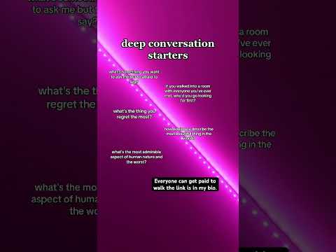 Deep conversation starters