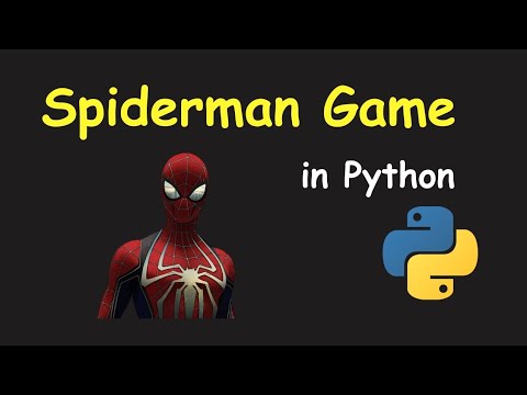 I Create Spiderman Game Using Python Python Pygame