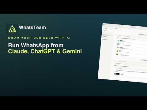 WhatsTeam video preview